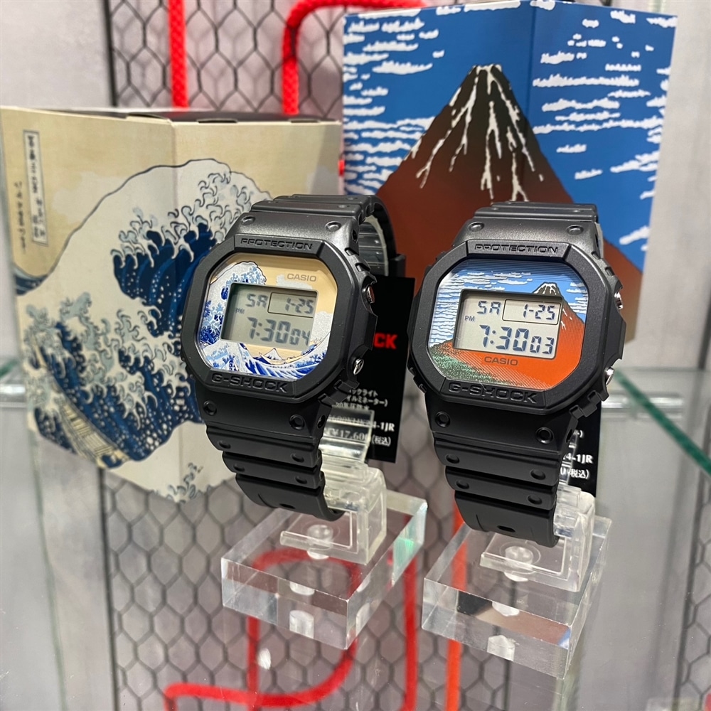 【G-SHOCK】HOKUSAIコラボ