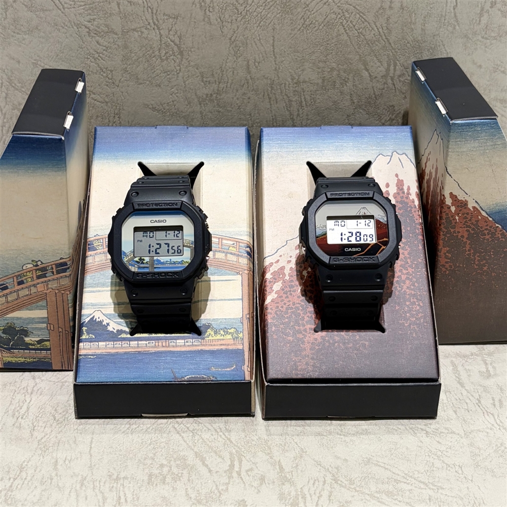 【G-SHOCK】葛飾北斎モデル入荷しました!