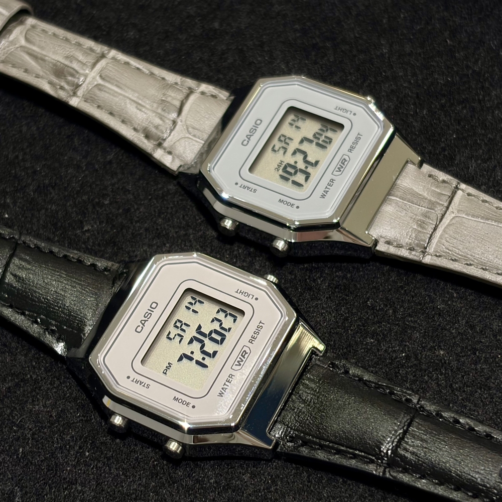 【CASIO】新作！デジタル×レザーでこなれ感