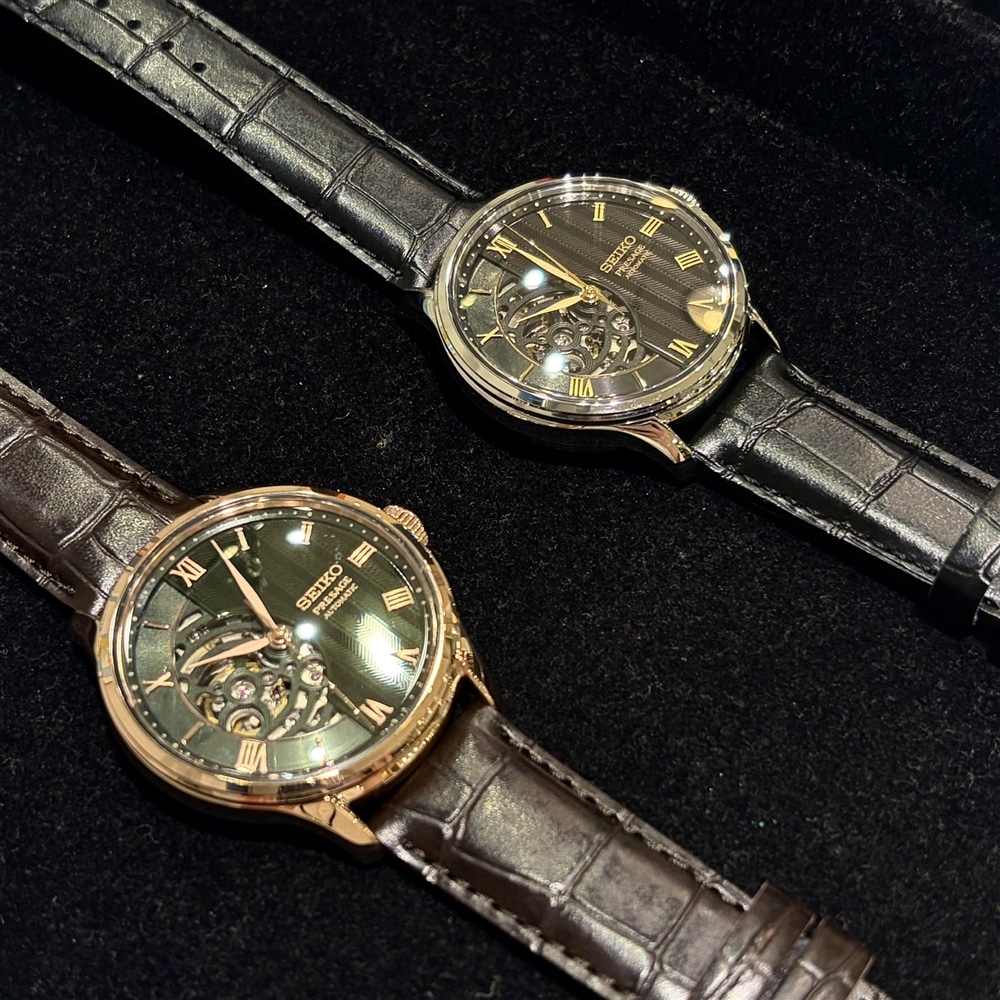 【SEIKO PRESAGE】新作入荷！日本庭園を表現した幻想的なモデル