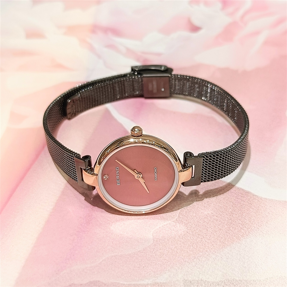 【BERING】 クラシックダイヤモンド 【日本限定桜色】