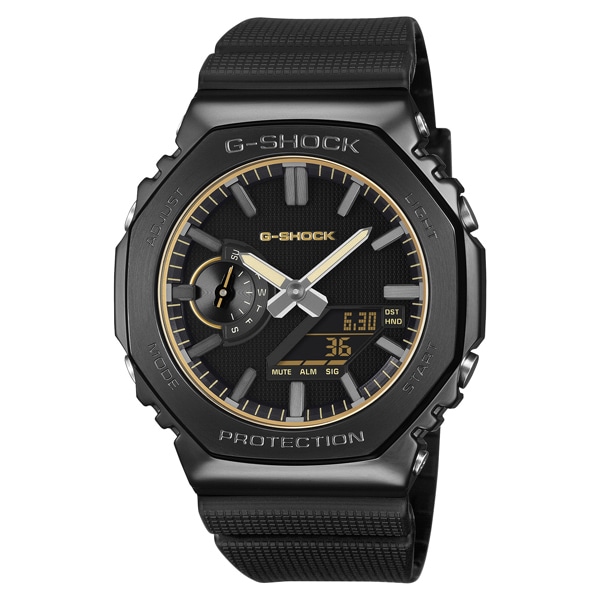 CASIO G-SHOCK 本体 ブラック メタル G-SHOCK】クールでラグジュアリー 