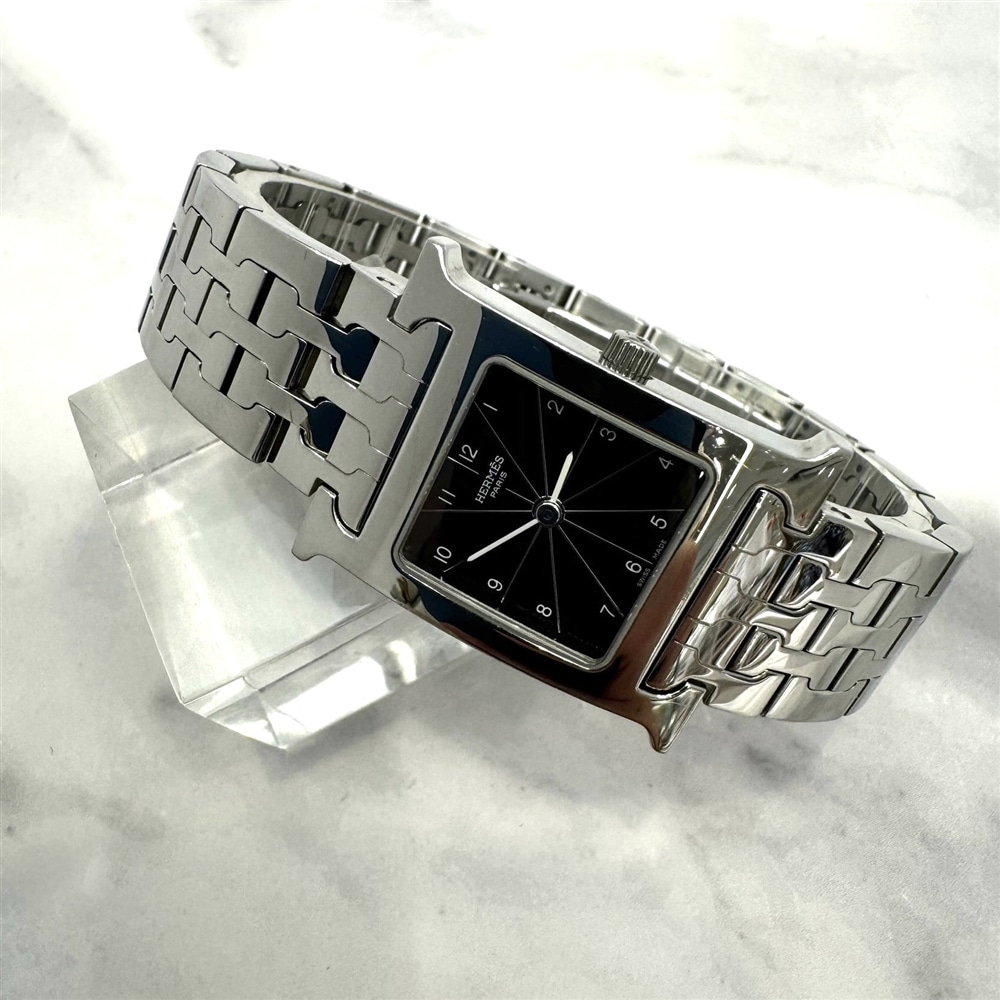 【HERMES】　vintage Hウォッチ　再入荷