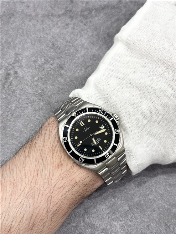 オメガ OMEGA シーマスター200 デイト クォーツ メンズ _906239【中古  