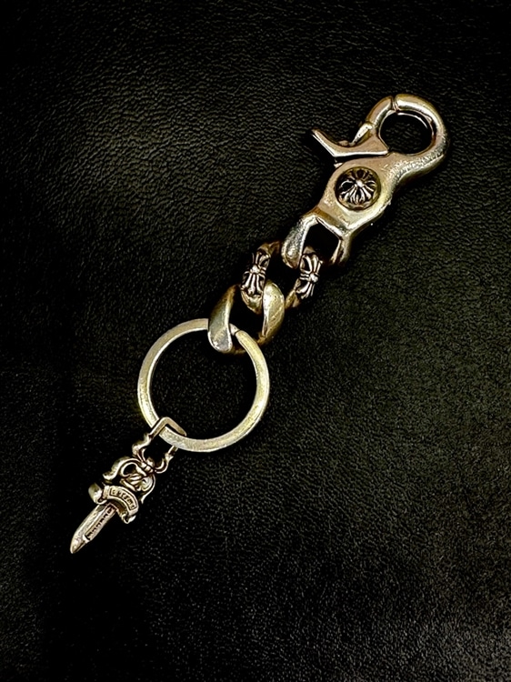 CHROME HEARTS キーリング ショート クラシックチェーン