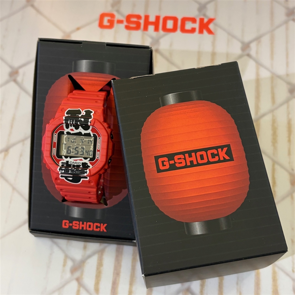 【G-SHOCK】日本文化モチーフの新作！インパクトのある赤提灯モデルが登場！【福岡パルコ店】