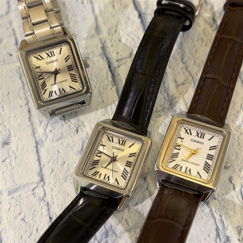 【CASIO】話題沸騰中!ローマ数字のアナログモデルが新登場!【福岡パルコ店】