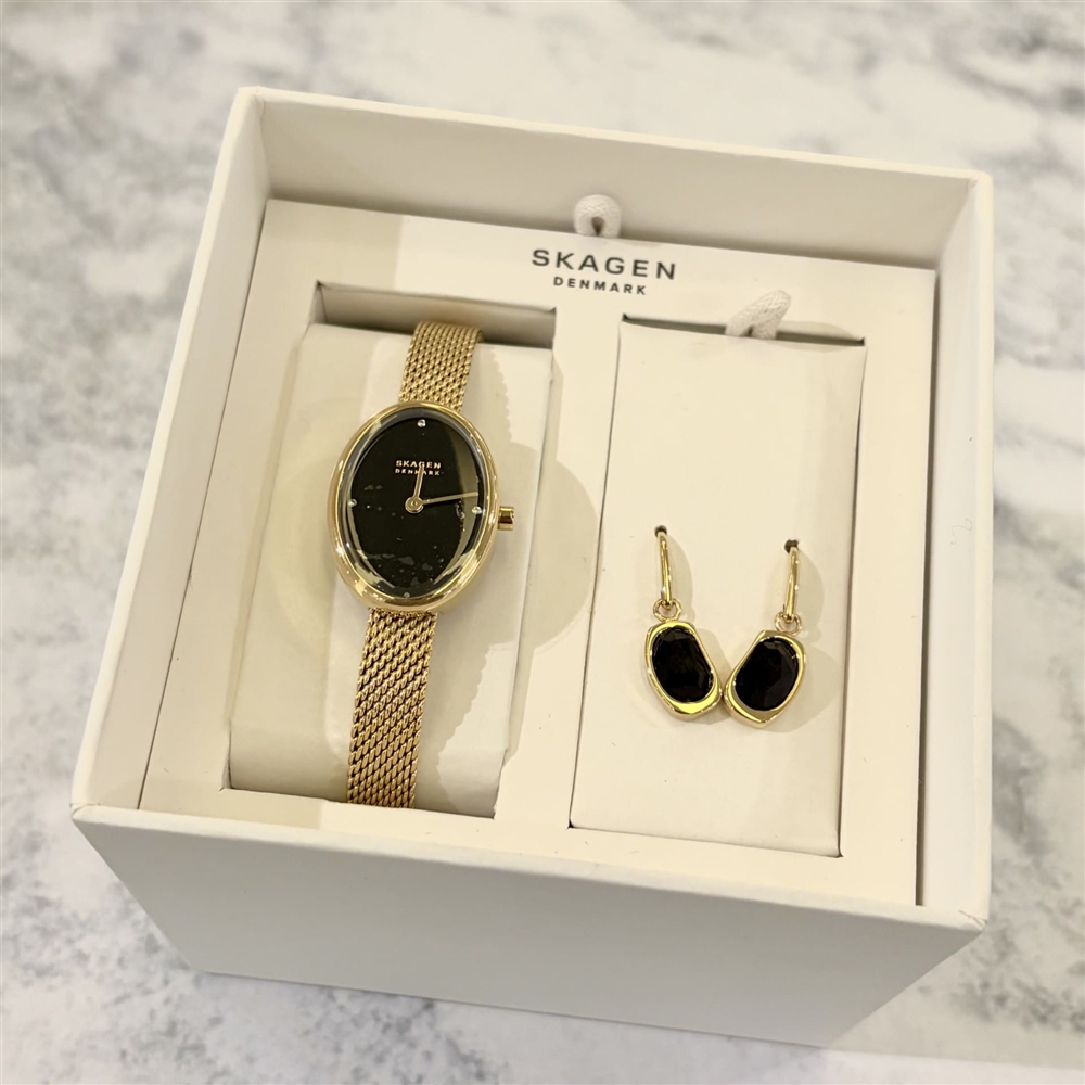【SKAGEN】新作のANITA OVALからギフトセットが登場!【福岡パルコ店】