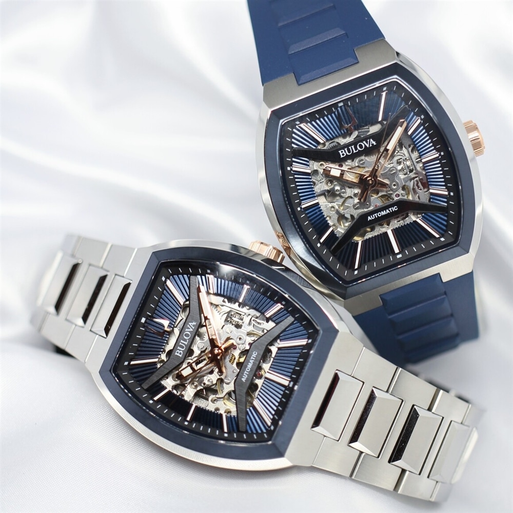 【BULOVA】オシャレな機械式腕時計　98A318　98A319をご紹介