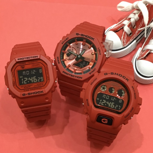 【G-SHOCK】ブランドカラーの”赤”が目を引く！新作のアイコニックスタイルシリーズをご紹介！