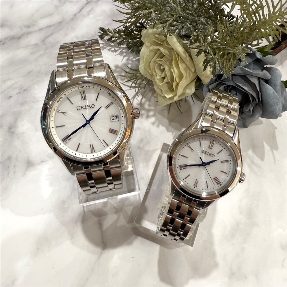 【SEIKO】電波ソーラーのおすすめペアウォッチ！