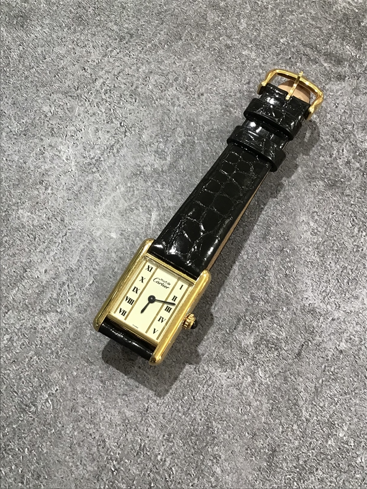 【アミュプラザ博多店】ヴィンテージ Cartier must tank