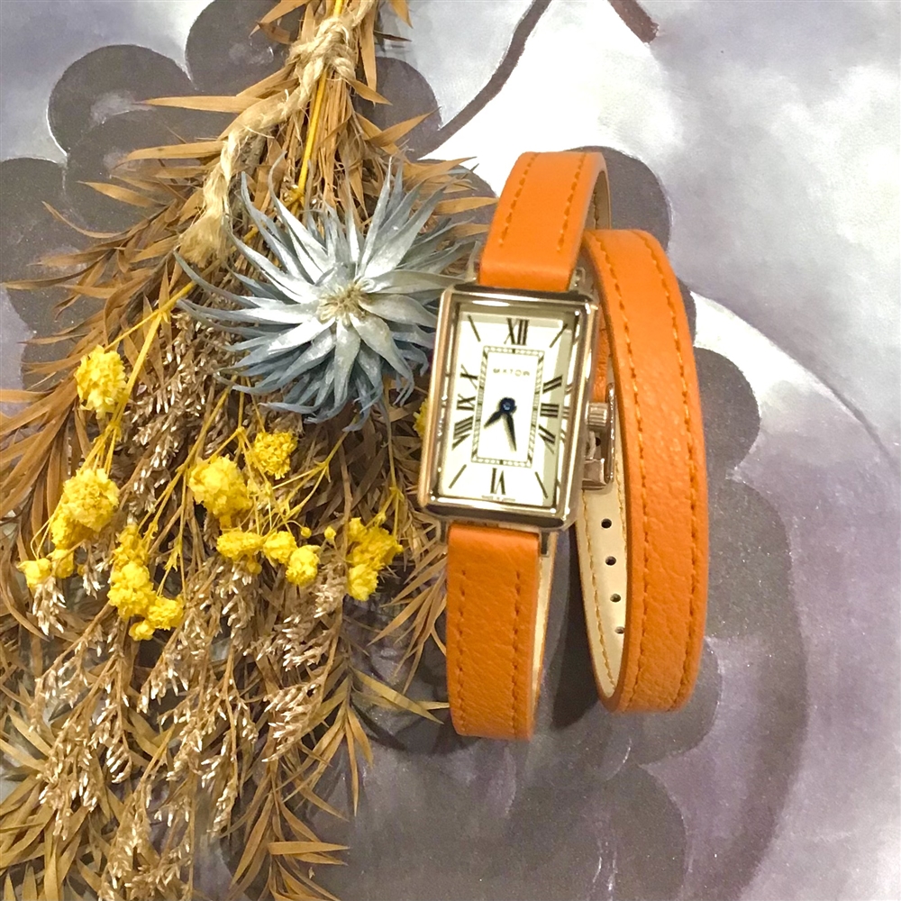 【MATOW】二重に纏うレザーストラップの魅力★