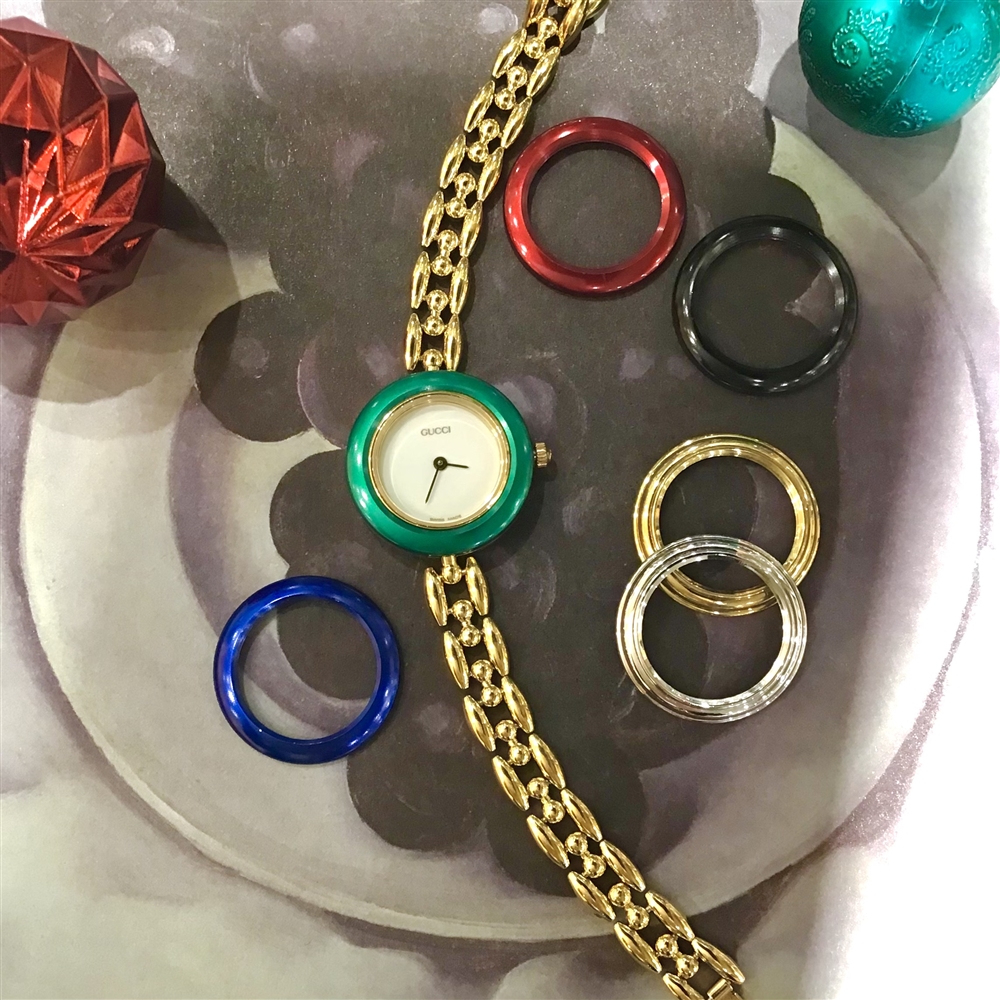 【GUCCI  vintages】色つきの時計でいてくれよ...★