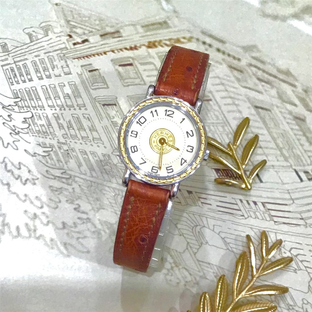 【HERMES  vintages】セリエウォッチ、入荷★