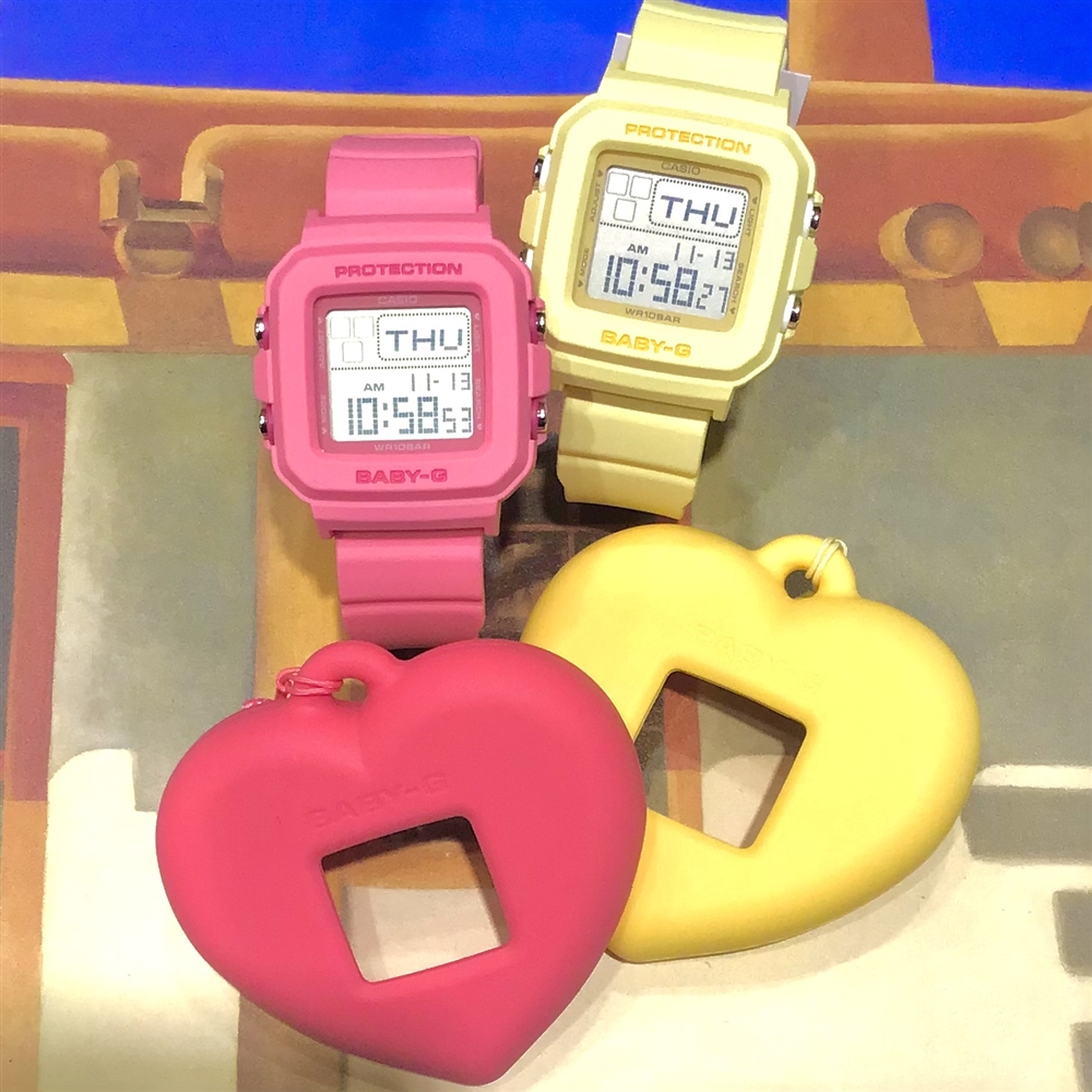 【BABY-G＋PLUS】ハートに時計をつけて！♡