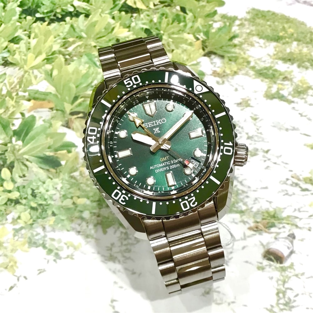 【PROSPEX】　今日はGREEN DAY ★ 　＊Diver Scuba 3days GMT SBEJ009＊