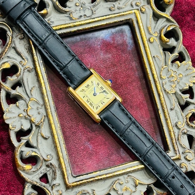 【ヴィンテージウォッチ】CARTIER マストタンクSM