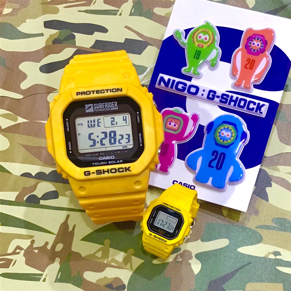 【G-SHOCK】推しカラーはイエローに決まりです★