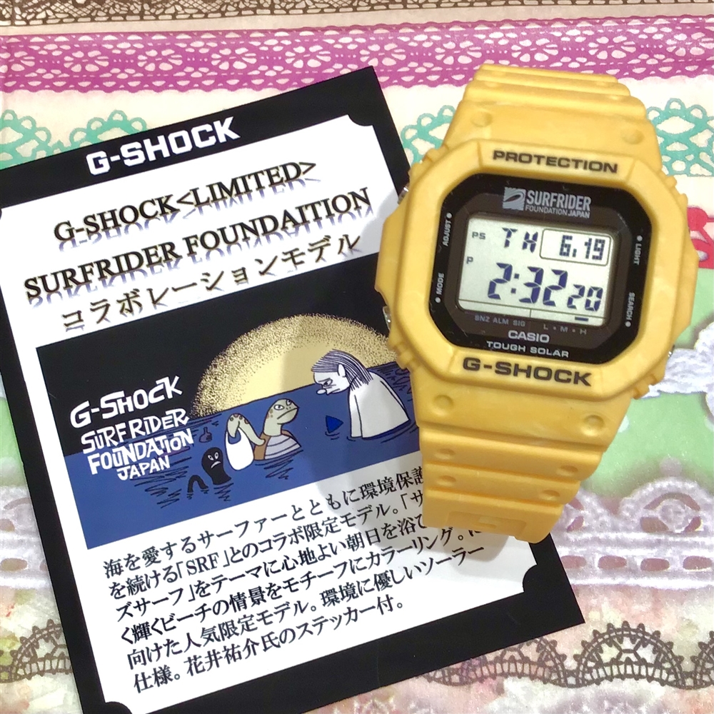 【G-SHOCK】 SURFRIDER FOUNDATION JAPAN★