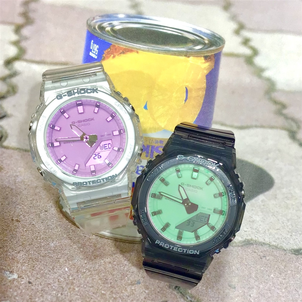 【G-SHOCK】赤・橙・黄・緑・青・藍・紫★ 偏光カラー★