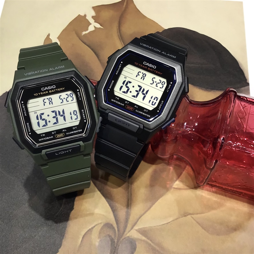 【CASIO】大きくて見やすいデジタル登場★
