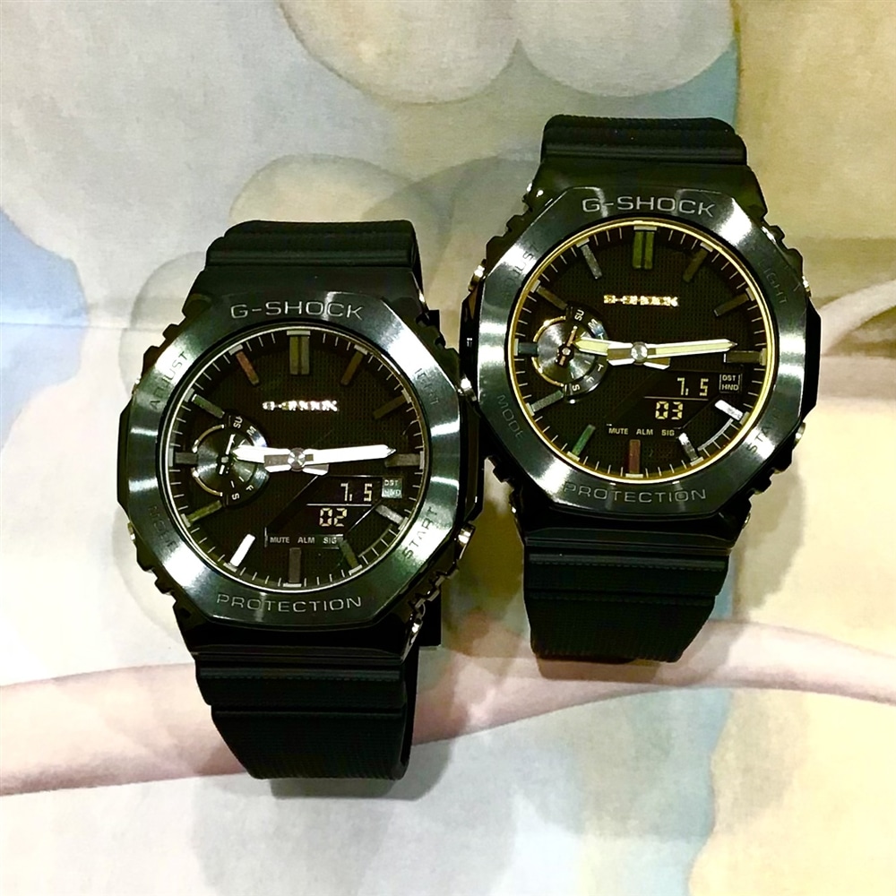 【G-SHOCK】éclat noir★黒い輝き★