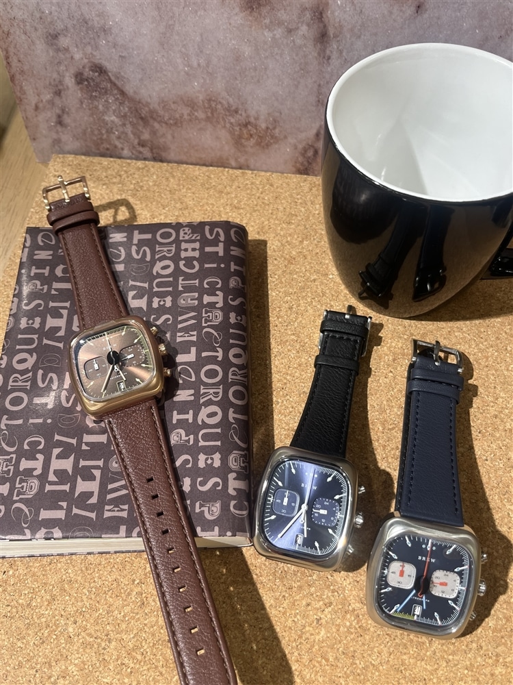 【ブリュー/Brew Watch Co.】RETROGRAPHのご紹介!