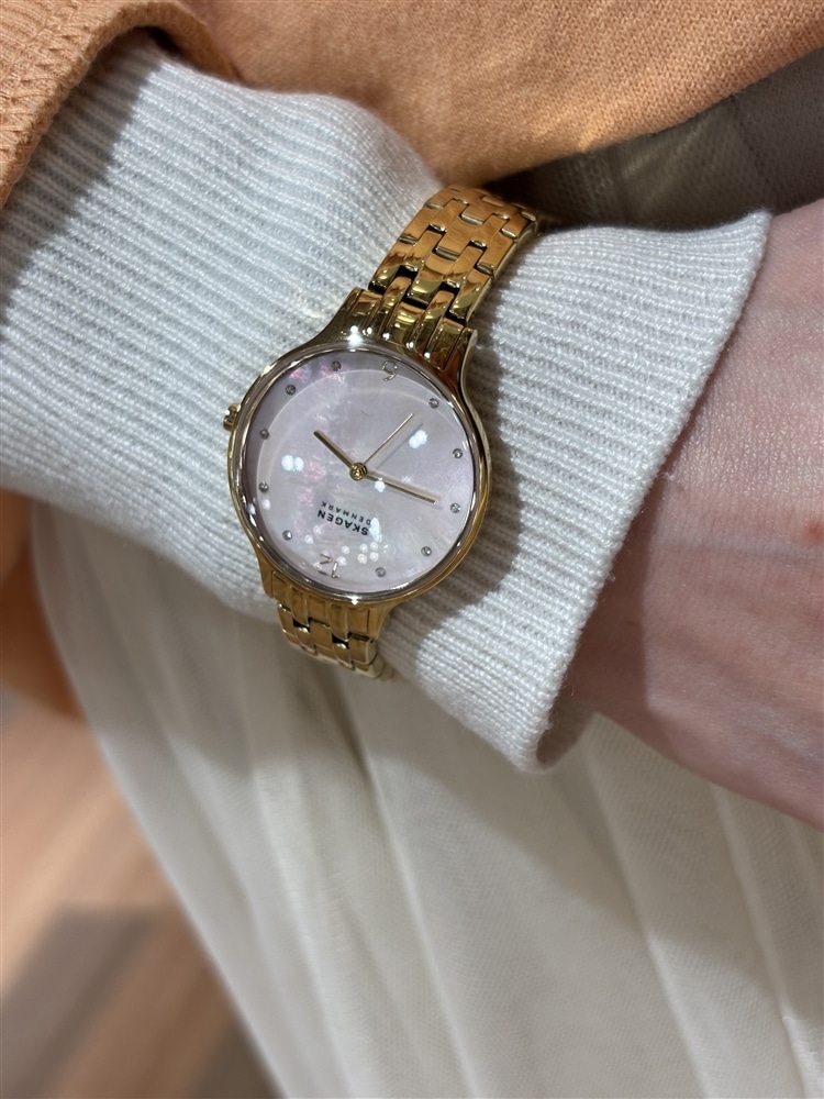 【SKAGEN】マザーオブパールの輝きが美しいNEWモデル！