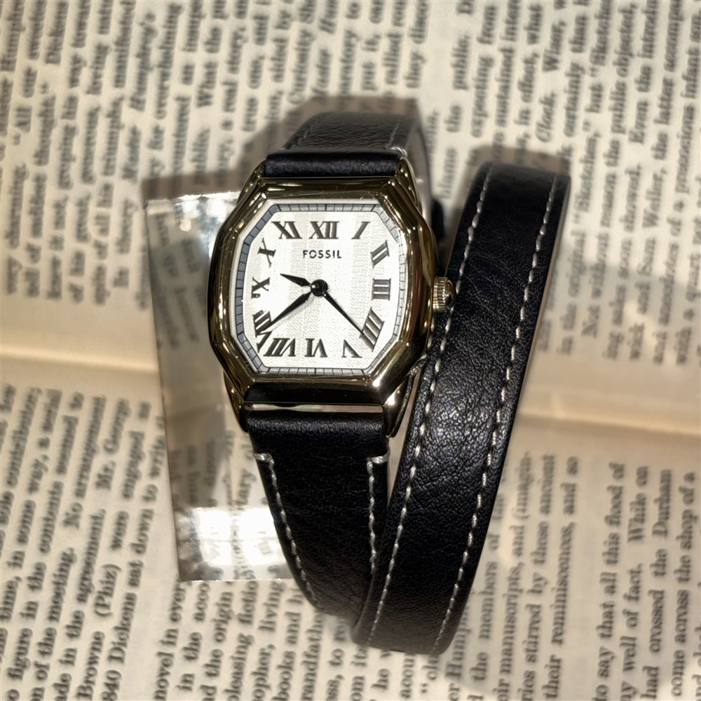 【FOSSIL】ダブルラップレザーベルト新作ご紹介！