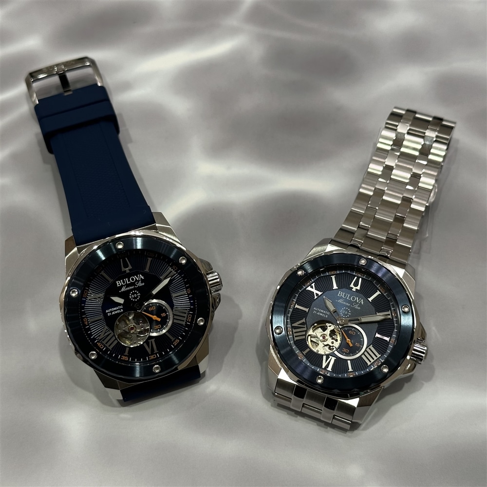 【BULOVA】夏に着けたい機械式腕時計