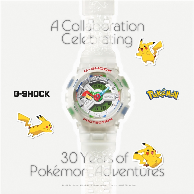 【鹿児島】G-SHOCK×ポケモンコラボ抽選予約のご案内