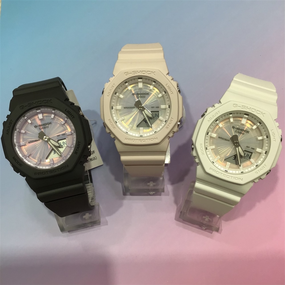 【G-SHOCK】偏光カラーダイアルの新作登場！！
