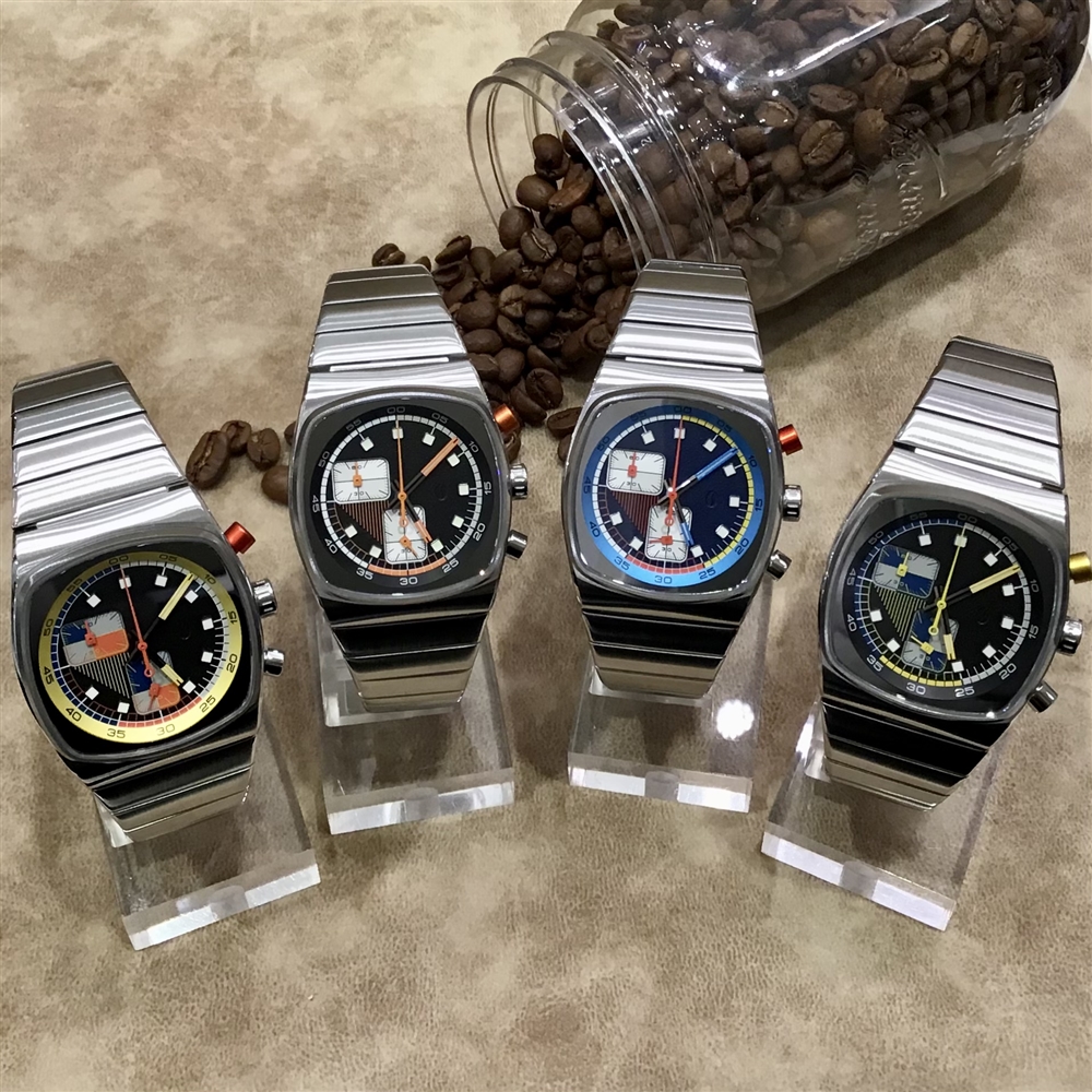 【BREW WATCH CO.】グラフィカルなダイヤルが目を引くモデル
