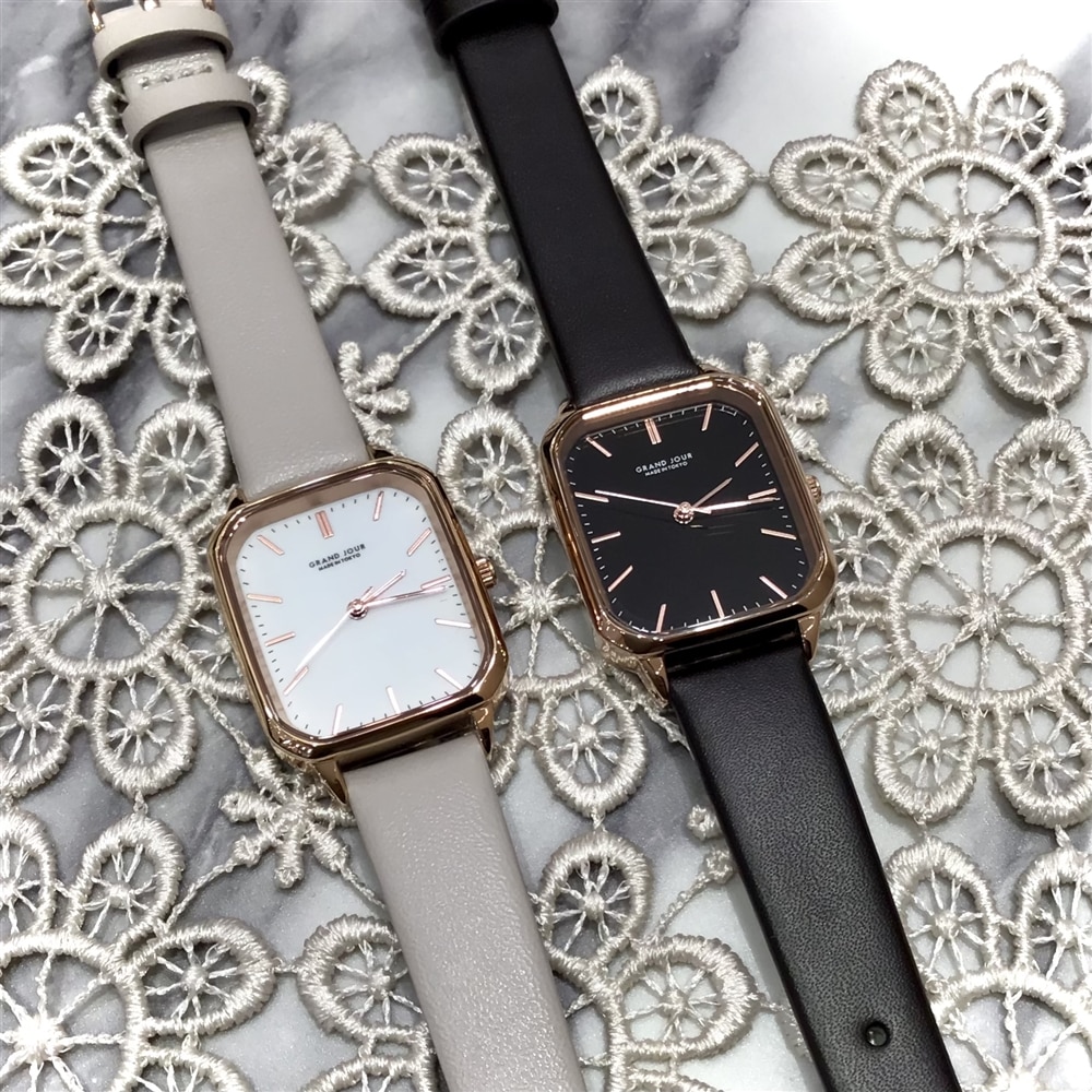 【GRAND JOUR】シンプルで可愛らしいスクエア型の新作登場☆