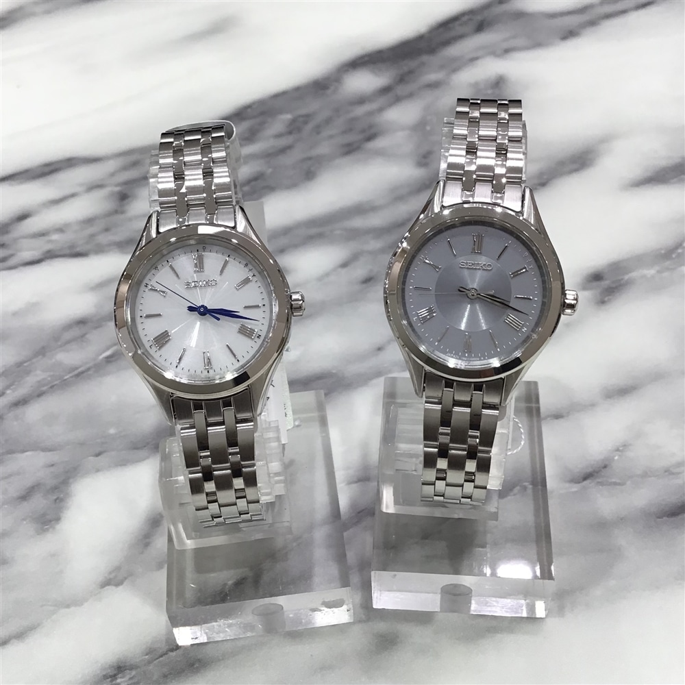【SEIKO SELECTION】エレガントな電波ソーラーウォッチ♪