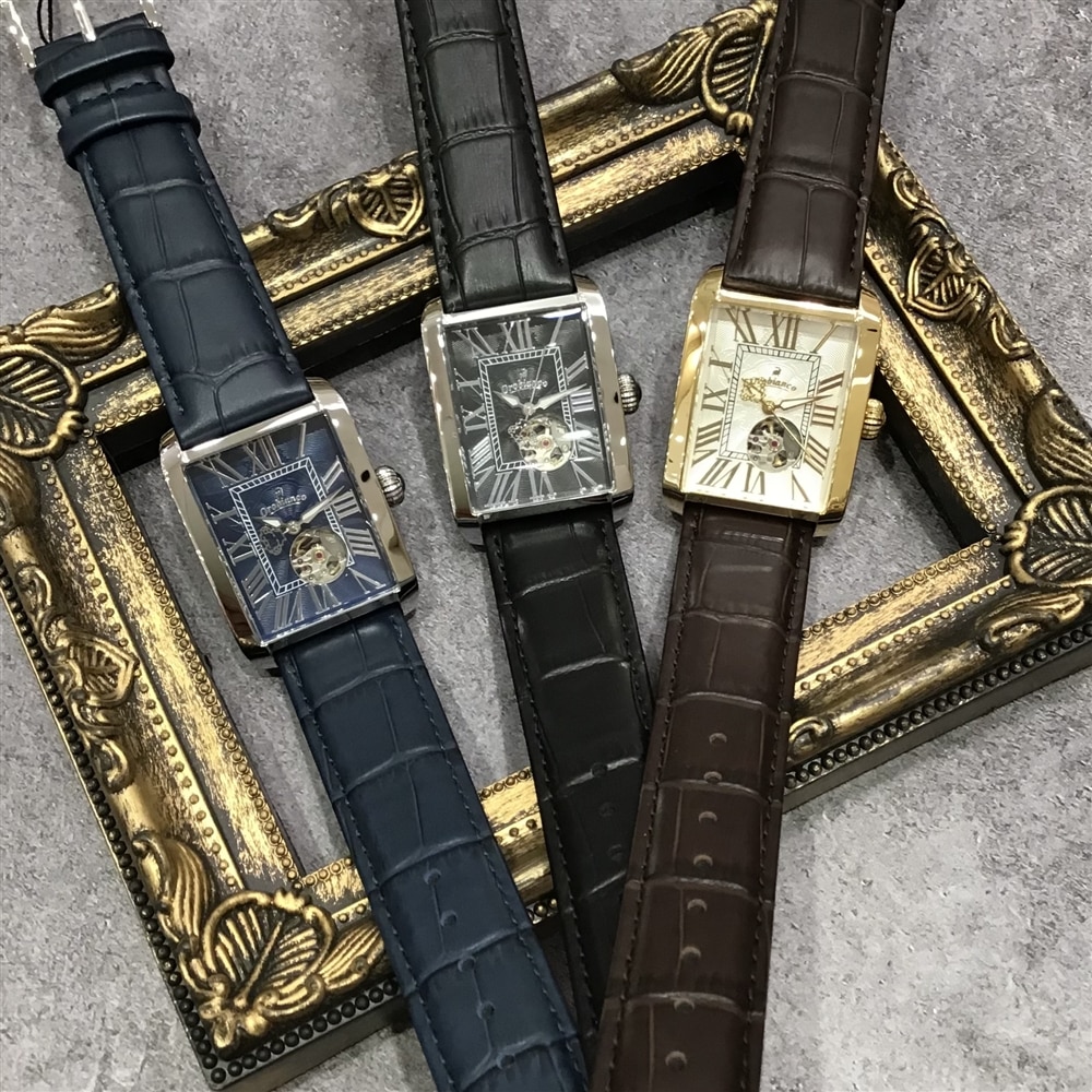 【Orobianco】レトロ感漂うクラシックな自動巻腕時計！