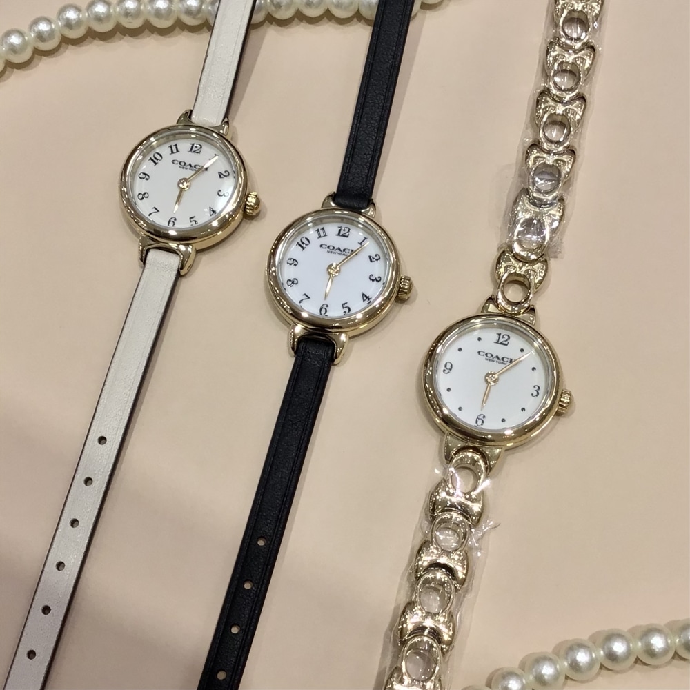 【アミュ鹿児島店】ジュエリーのような輝きを纏う《COACH》レディースウォッチ