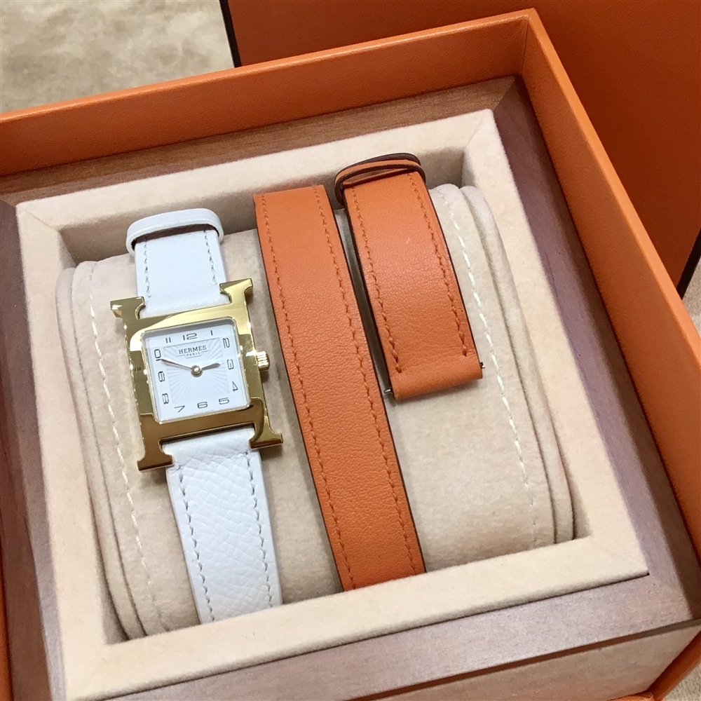 【ヴィンテージ】HERMES人気のHウォッチが入荷！
