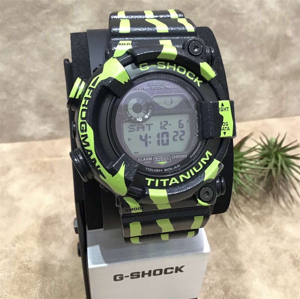 【G-SHOCK】「ミスジヤドクガエル」をモチーフにデザインした本格ダイバーズウオッチ!!