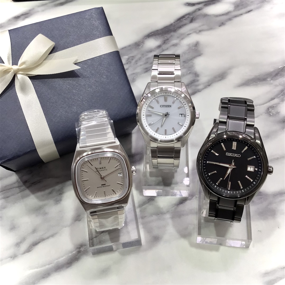 【アミュ鹿児島店】新社会人にオススメな腕時計！(メンズver.)