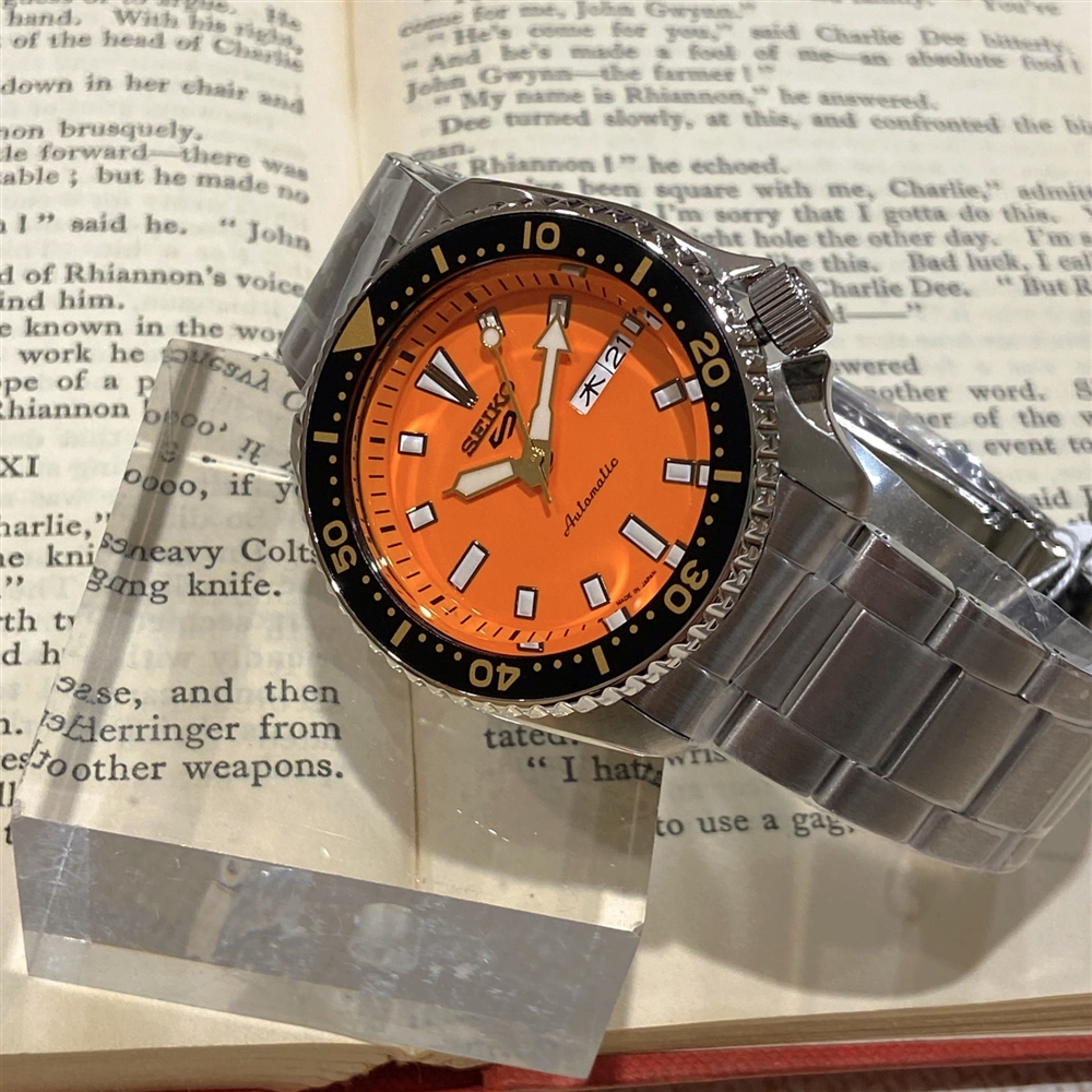 【SEIKO 5 SPORTS】個人的おすすめウォッチ！映えるオレンジカラー☆