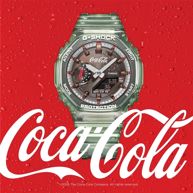 【G-SHOCK】コカ・コーラ140周年コラボモデル！