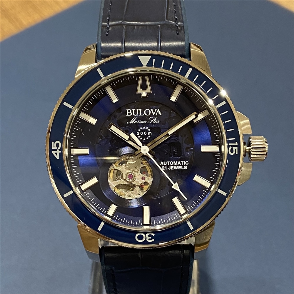 【BULOVA】海を彷彿させる腕時計をご紹介