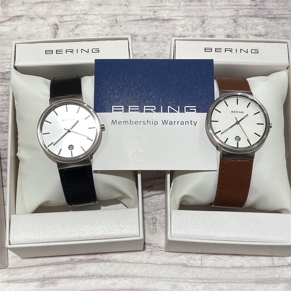 【BERING】おすすめカジュアル腕時計をご紹介！！