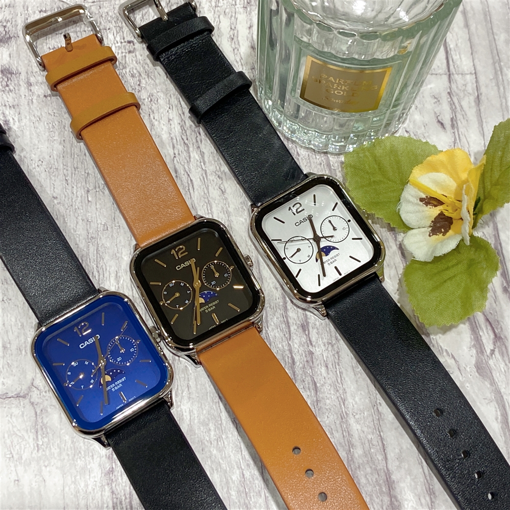 【CASIO】高級感溢れるムーンフェイズ機能付きの新作ウォッチをご紹介!
