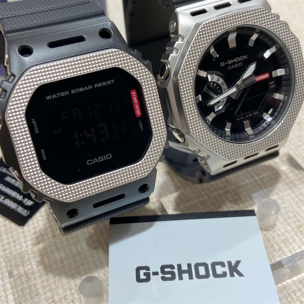 【G-SHOCK】モダンで新しいモデルをご紹介！