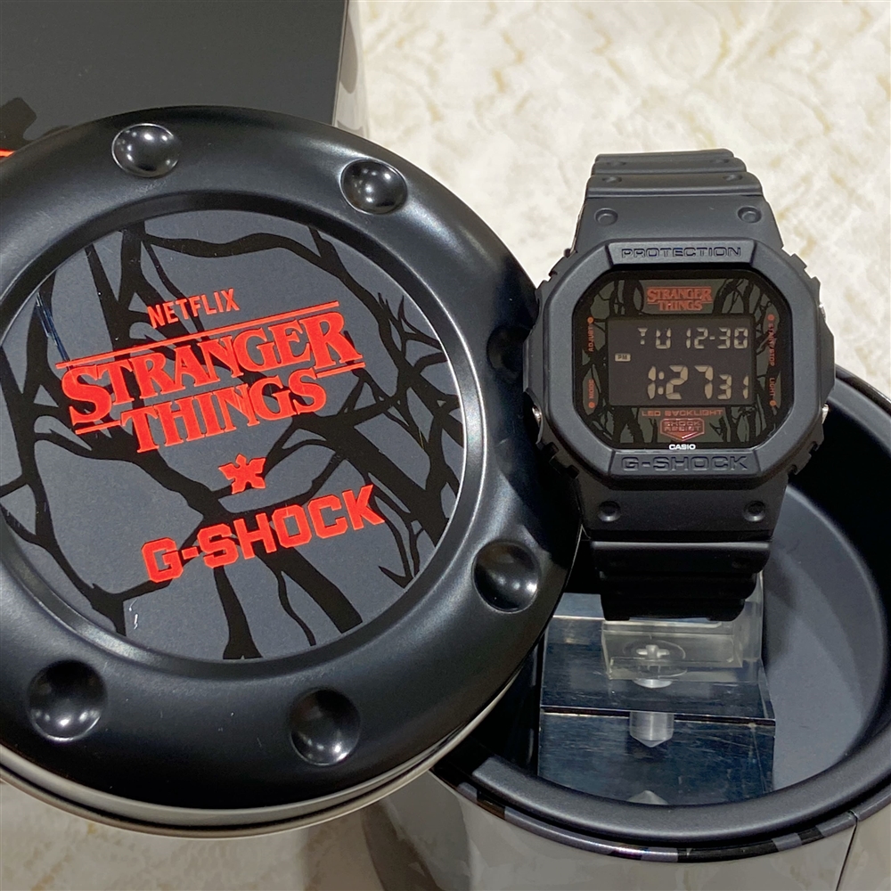 【G-SHOCK】ストレンジャーシングスコラボのモデルが緊急入荷!
