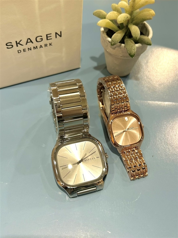 新作のスクエア型！【SKAGEN】MELLEM / MELLEM LILLE