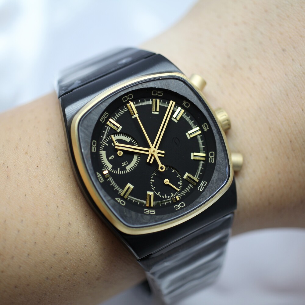 【Brew Watch Co.】ブラック×ゴールドがオシャレな1本　ブリューウォッチMTRC-CARBNをご紹介